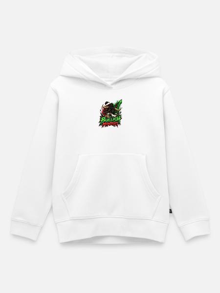 Bullish Mindset Börsenaufstieg - Kinder Premium Organic Hoodie - Weiß