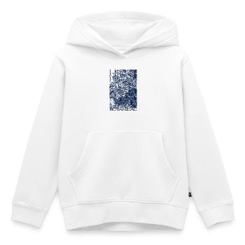 Botanisch - Kinder Premium Organic Hoodie - Weiß - Vorne - AI Model Kid Female (0cm)