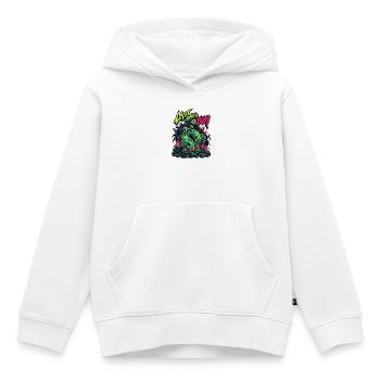 Letzte Zombies Party - Kinder Premium Organic Hoodie - Weiß - Vorne - AI Model Kid Female (0cm)