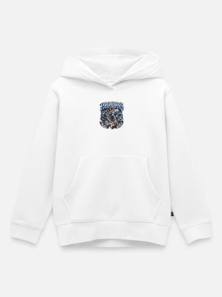 Taube - Kinder Premium Organic Hoodie - Weiß
