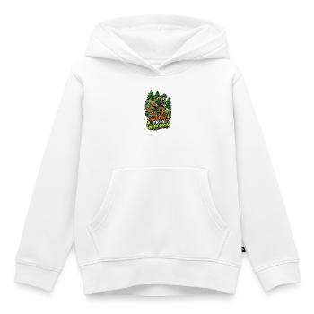 Enge Pfad, breites Grinsen - Kinder Premium Organic Hoodie - Weiß - Vorne - AI Model Kid Female (0cm)