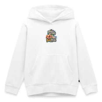 Kleine Hände Große Pläne - Kinder Premium Organic Hoodie - Weiß - Vorne - AI Model Kid Female (0cm)