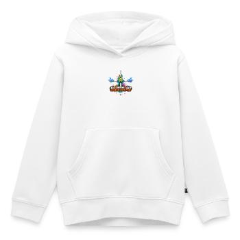 Ruder-Sprint: Rückwärts schneller - Kinder Premium Organic Hoodie - Weiß - Vorne - AI Model Kid Female (0cm)