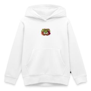 Kokosnuss-BH Hawaiianisches lustiges tropisches Kostüm Hawaii - Kinder Premium Organic Hoodie - Weiß - Vorne - AI Model Kid Female (0cm)