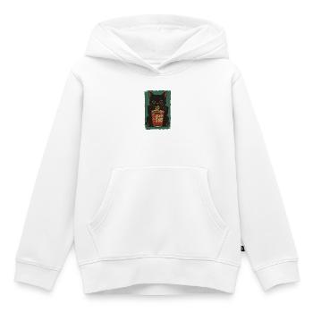 Schwarze Katze Cup Noodles Ramen Retro - Kinder Premium Organic Hoodie - Weiß - Vorne - AI Model Kid Female (0cm)