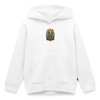 Vietnam | Lotus, Kraniche & Laternen - Kinder Premium Organic Hoodie - Weiß - Vorne - AI Model Kid Female (0cm)