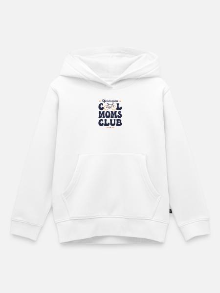 Radfahrer – cooler Mama-Fahrradclub - Kinder Premium Organic Hoodie - Weiß