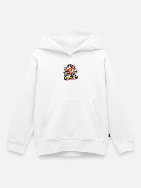 Hamster Formular Bürokratie - Kinder Premium Organic Hoodie - Weiß