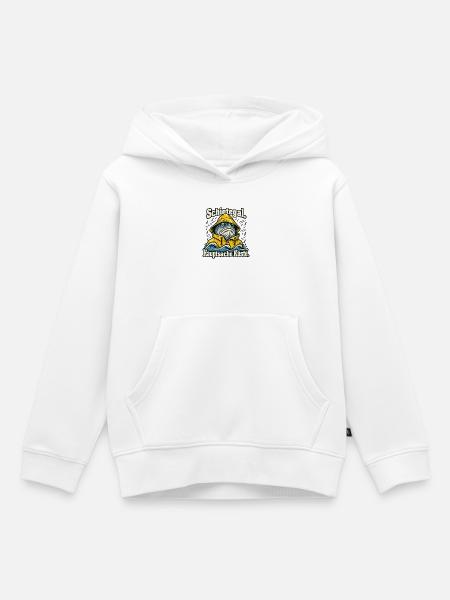 Norddeutsch Fischkopp Küstenliebe Schietegal - Kinder Premium Organic Hoodie - Weiß
