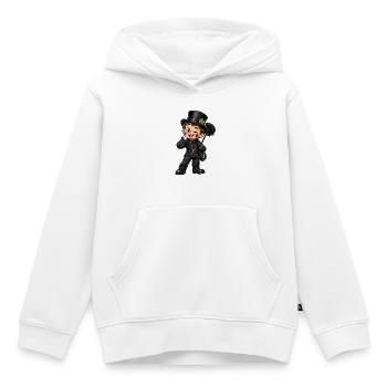 Schornsteinfeger Kawaii Style – Süßer Glücksbringe - Kinder Premium Organic Hoodie - Weiß - Vorne - AI Model Kid Female (0cm)