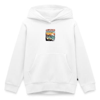 City Welcome To Aberdeen Scotland Novelty For - Kinder Premium Organic Hoodie - Weiß - Vorne - AI Model Kid Female (0cm)