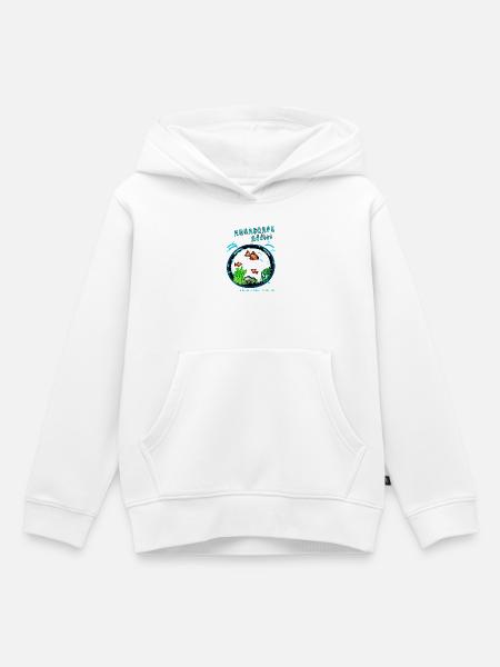 AQUASCAPE Addict - Kinder Premium Organic Hoodie - Weiß