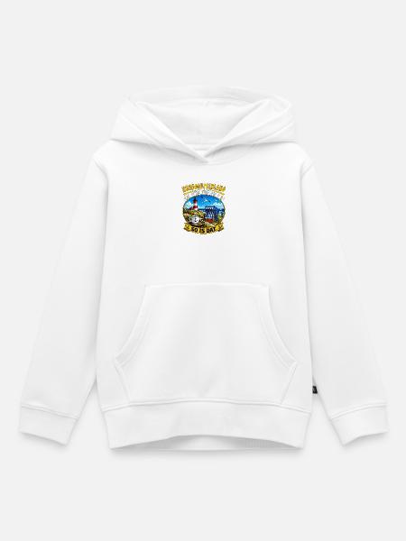 OSTFRIESLAND - Kinder Premium Organic Hoodie - Weiß