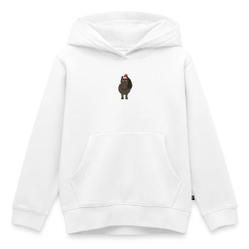 Pony christmas - Kids Premium Organic Hoodie - white - Front - AI Model Kid Female (0cm)