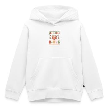 Hässlicher Weihnachtspullover - Kinder Premium Organic Hoodie - Weiß - Vorne - AI Model Kid Female (0cm)