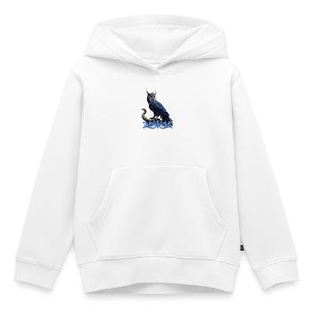 Kings of the heavens and the earth - Kids Premium Organic Hoodie - white - Front - AI Model Kid Female (0cm)