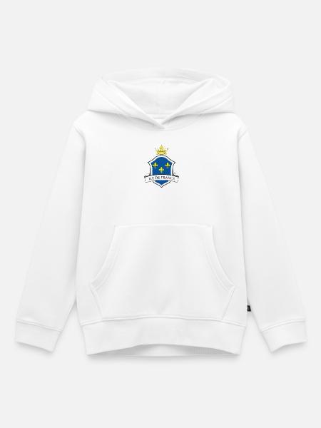 Ile de France - Kinder Premium Organic Hoodie - Weiß