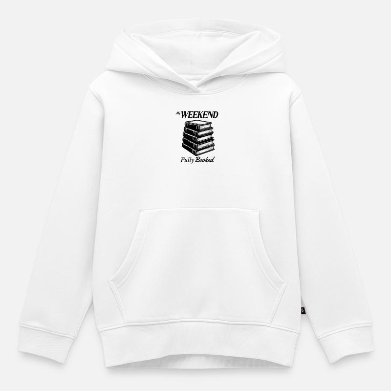 Mon week-end complet - Sweat Premium à capuche enfant bio - blanc