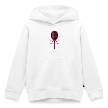 Tennisschläger Steamwave - Kinder Premium Organic Hoodie - Weiß - Vorne - AI Model Kid Female (0cm)