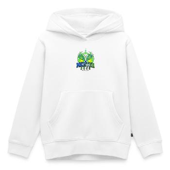 Meister Champion 2026 Meisterschaft Winterrunde - Kinder Premium Organic Hoodie - Weiß - Vorne - AI Model Kid Female (0cm)