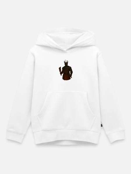 Devil Butcher Demon - Kinder Premium Organic Hoodie - Weiß