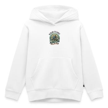 Berlin Techno - Love and Beats - Kinder Premium Organic Hoodie - Weiß - Vorne - AI Model Kid Female (0cm)