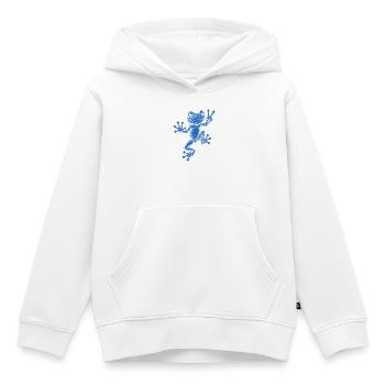 Laubfrosch - Kinder Premium Organic Hoodie - Weiß - Vorne - AI Model Kid Female (0cm)