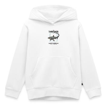 The Thresher Shark Awareness Day – Fuchshai - Kids Premium Organic Hoodie - white - Front - AI Model Kid Female (0cm)