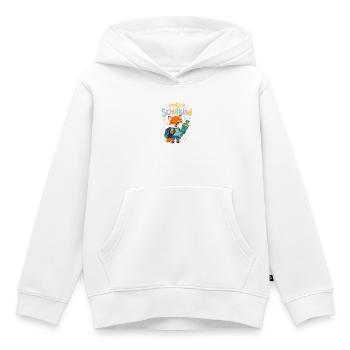 Endlich Schulkind Fox Zuckertüte - Kinder Premium Organic Hoodie - Weiß - Vorne - AI Model Kid Female (0cm)