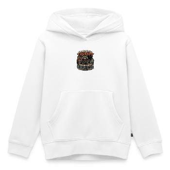 Je n’ai pas besoin de thérapie, j’ai besoin de ma voiture - Sweat Premium à capuche enfant bio - blanc - Devant - AI Model Kid Female (0cm)
