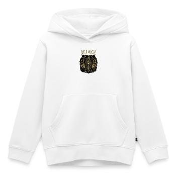 Runes ne mentent pas : Maître des runes mystiques - Sweat Premium à capuche enfant bio - blanc - Devant - AI Model Kid Female (0cm)