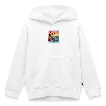 Meerjungfrauengesang - Kinder Premium Organic Hoodie - Weiß - Vorne - AI Model Kid Female (0cm)
