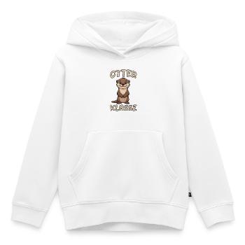 Otter Klasse süßes Otter Einschulung Schüler Tier - Kinder Premium Organic Hoodie - Weiß - Vorne - AI Model Kid Female (0cm)