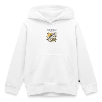 Mediterranean Mood Sardine Mediterran - Kinder Premium Organic Hoodie - Weiß - Vorne - AI Model Kid Female (0cm)