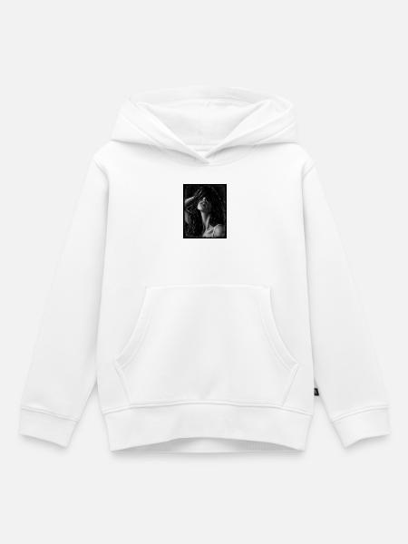 Noir Temptation - Kinder Premium Organic Hoodie - Weiß