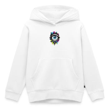 City Guard City Patrol - Kids Premium Organic Hoodie - white - Front - AI Model Kid Female (0cm)