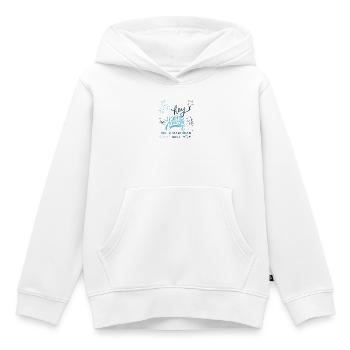 Hey, du bist toll, das warst du schon immer - Kinder Premium Organic Hoodie - Weiß - Vorne - AI Model Kid Female (0cm)