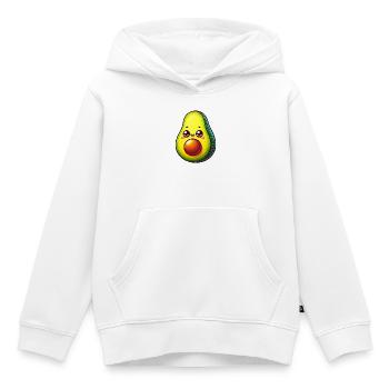 Avocado - Kinder Premium Organic Hoodie - Weiß - Vorne - AI Model Kid Female (0cm)