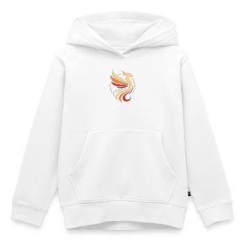 Phönix - Kinder Premium Organic Hoodie - Weiß - Vorne - AI Model Kid Female (0cm)
