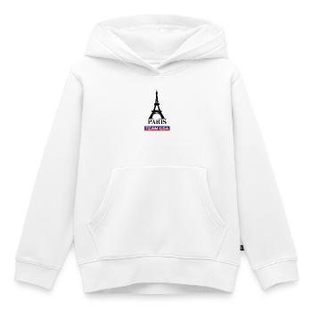 Paris team USA Sport Spiele Athlet Sportler Symbol - Kinder Premium Organic Hoodie - Weiß - Vorne - AI Model Kid Female (0cm)
