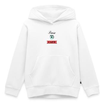 anniversaire. anniversaire décennie. humour. drôle - Sweat Premium à capuche enfant bio - blanc - Devant - AI Model Kid Female (0cm)