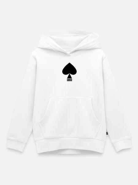 Sursum corda - Kids Premium Organic Hoodie - white