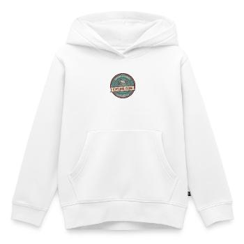 Cycling Club Vintage: Erkunden & Durchhalten  - Kinder Premium Organic Hoodie - Weiß - Vorne - AI Model Kid Female (0cm)