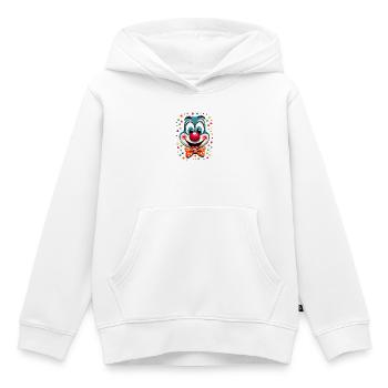 Carnival Clown Costume Carnival Carnival - Kids Premium Organic Hoodie - white - Front - AI Model Kid Female (0cm)