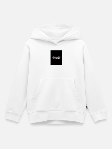 Du Plus Ich Großartig - Kinder Premium Organic Hoodie - Weiß