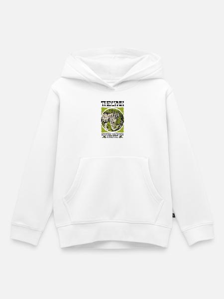 DER LUHS - Kinder Premium Organic Hoodie - Weiß