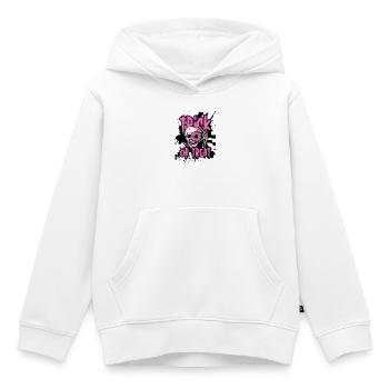 Trick Or Treat Skull Donut Halloween Geschenk - Kinder Premium Organic Hoodie - Weiß - Vorne - AI Model Kid Female (0cm)