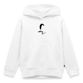 Paragliding - Kinder Premium Organic Hoodie - Weiß - Vorne - AI Model Kid Female (0cm)