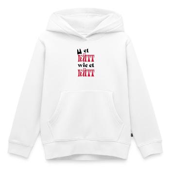 Karneval - Kinder Premium Organic Hoodie - Weiß - Vorne - AI Model Kid Female (0cm)