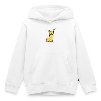 Lustiges Comic Tier - Kinder Premium Organic Hoodie - Weiß - Vorne - AI Model Kid Female (0cm)